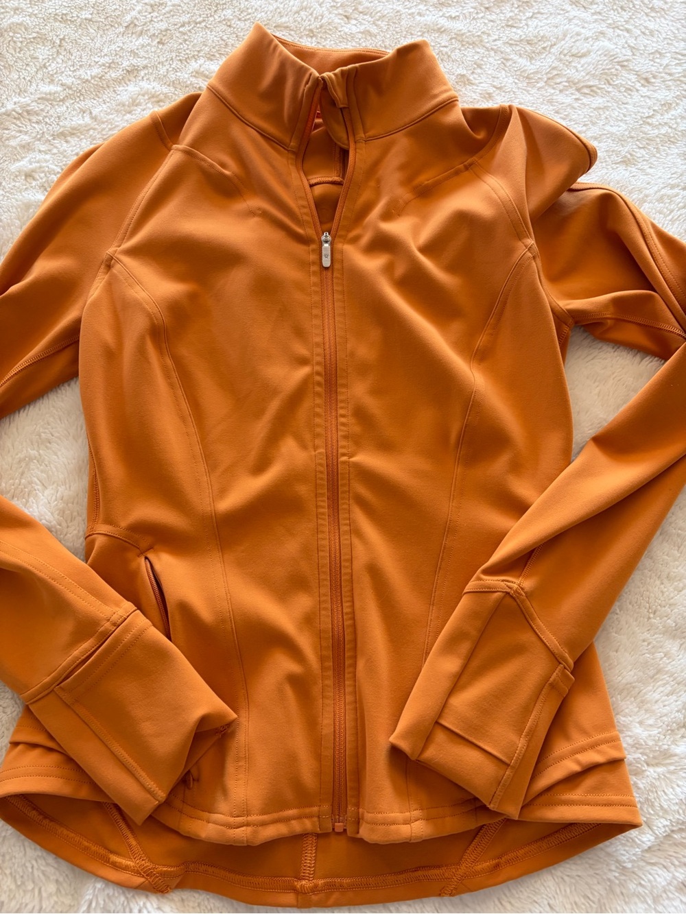 Lululemon autumn orange instill jacket